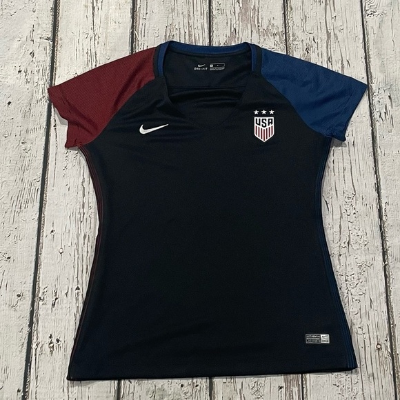 Women's USA National Team Nike Dri - Fit Soccer Futbol 2016 Jersey - Picture 1 of 5